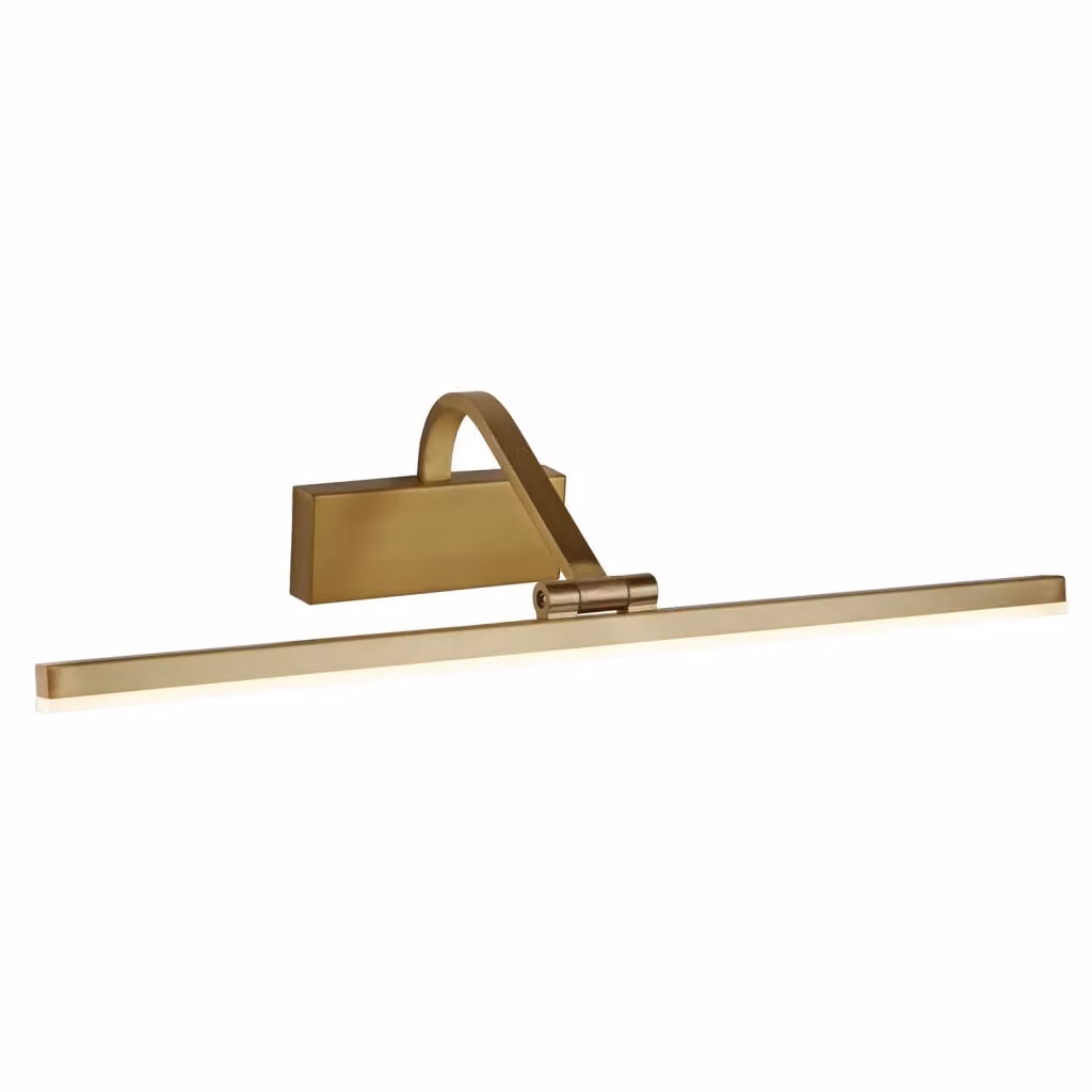 Applique Moderna Bilbao Searchlight in Acciaio e Ottone Colore Bronzo con LED 14W 3000K Luce Bianco Caldo – 2