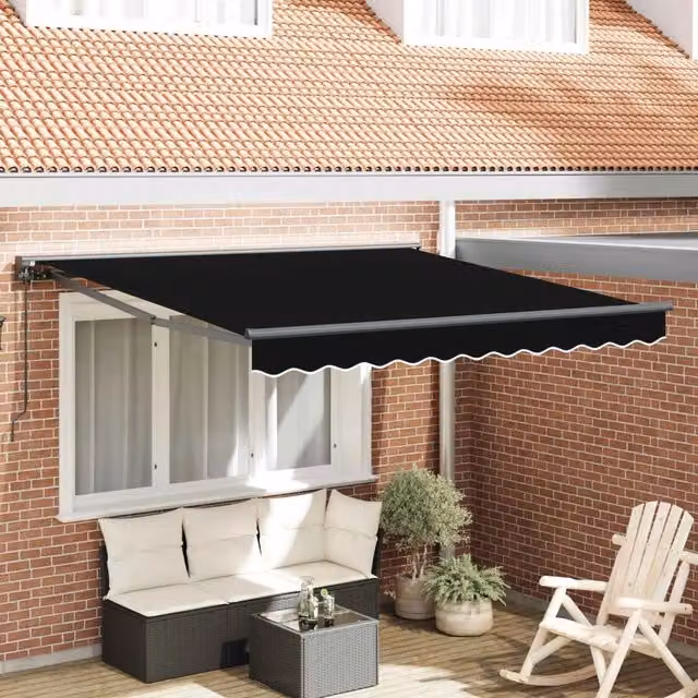 Struttura della tenda Nero 300 x 250 cm 3330049