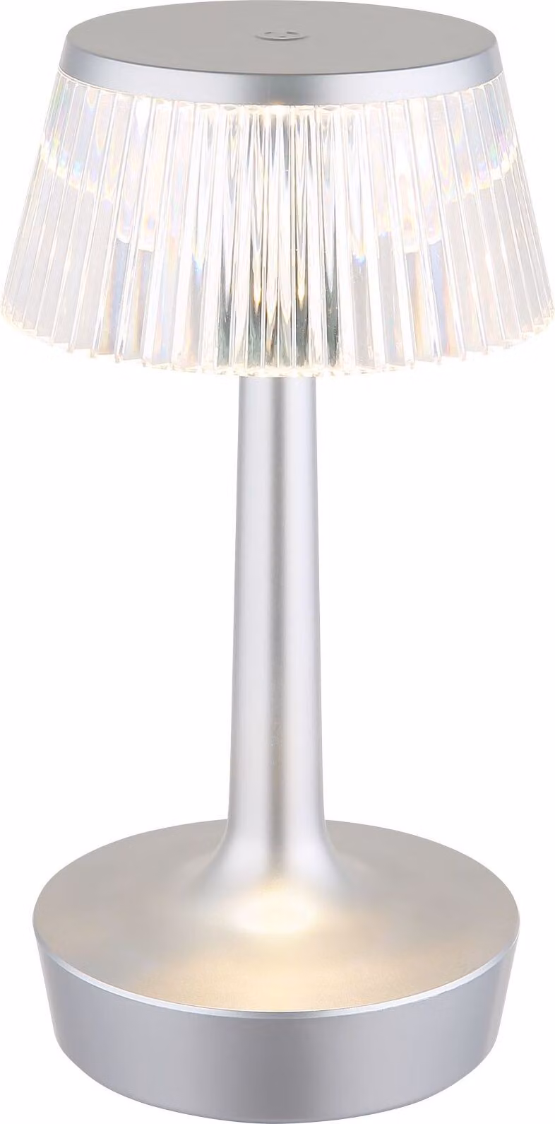 Lampada da tavolo senza fili con batteria ricaricabile touch dimmer Lampada da tavolo in cristallo dimmerabile 28079N