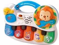 Pianola luminosa Vtech Noè multicolore per bambini da 6 a 36 mesi