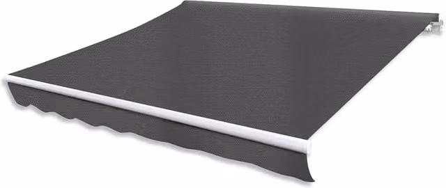 Tenda da Sole Pieghevole Motorizzata 400 cm Antracite 275562