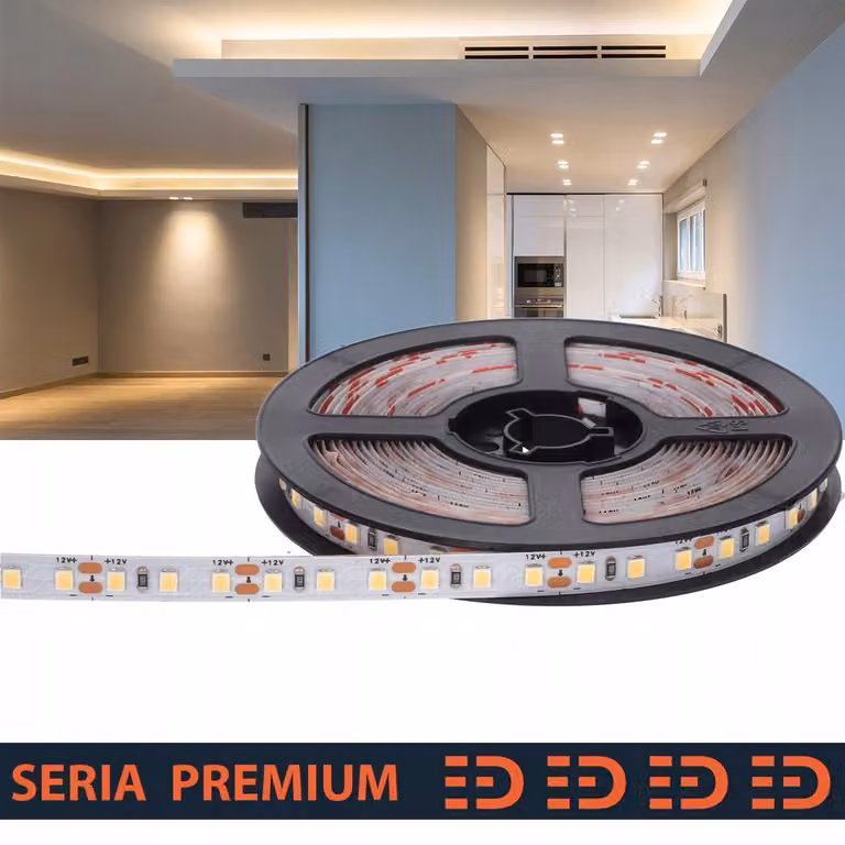 Striscia LED Prescot, luce bianco neutro, 4000K, 120 LED al metro, 5 metri
