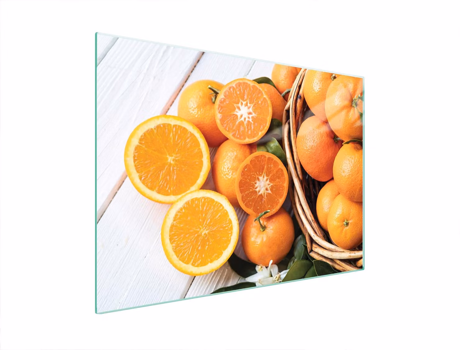 Piatto Protettivo In Vetro Per Cuore 70X52 Frutta