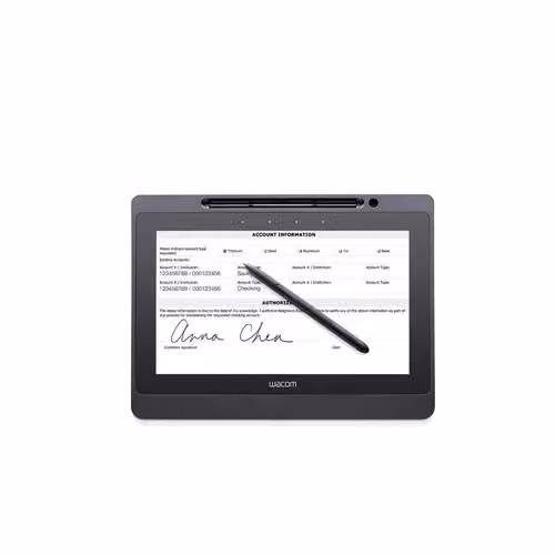 Set Tavoletta Grafica Wacom Signature DTU1141B e Sign Pro, Nero, 10,1 pollici – 3