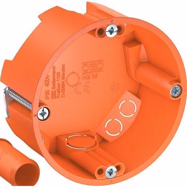 OBO Bettermann 2003800 Scatola per dispositivi da parete (Ø x P) 68 mm x 35 mm 25 pz
