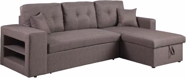 Divano ad angolo trasformabile / reversibile "Axel" - 3 posti - Talpa