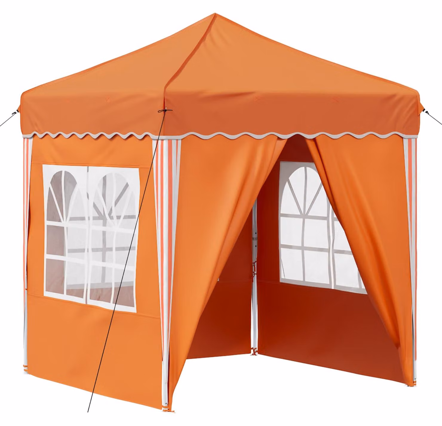 Tenda per feste a pop-up 195 x 195 x 245 cm Arancione