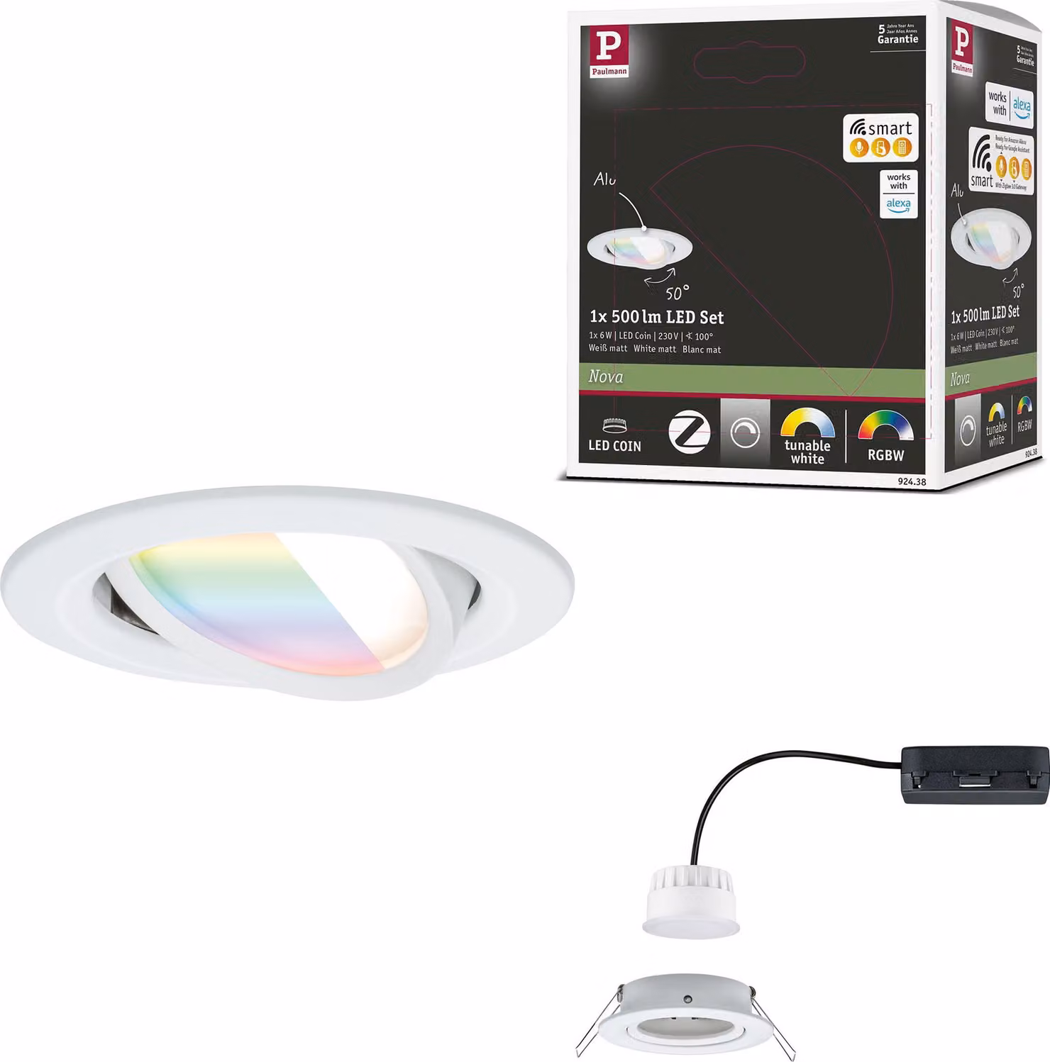 Paulmann Luce da incasso LED Nova