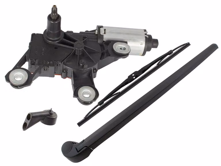Audi A6 ALLROAD 06-11 SET: motore tergicristallo + braccio tergicristallo posteriore + spazzola tergicristallo + ugello lavavetri posteriore (3 pezzi)