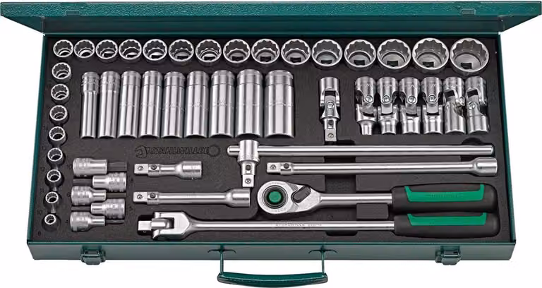 Stahlwille 96031236 Set Completo Di Chiavi A Coppa 1/2" 50/43/7Qr