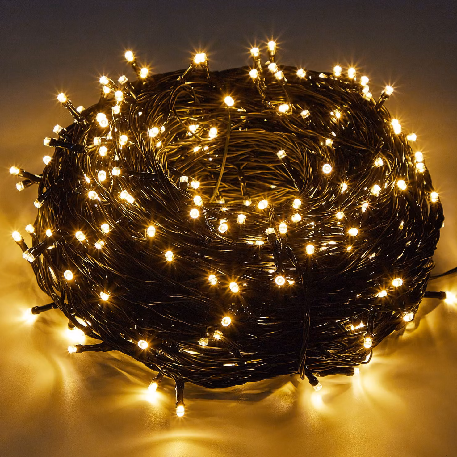 20M 200 LED luci fiabesche bianco caldo 8 modalità di luce festa giardino decorazione interna luci di Natale