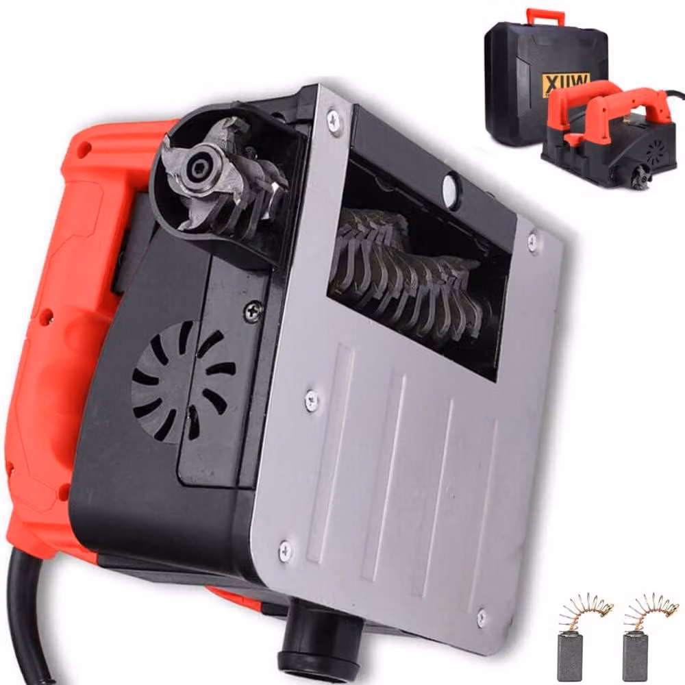 Fresatrice per muratura senza spazzole - Potenza: 1600 W - Alimentazione: 230 V - Ideale per ristrutturazioni e lavori di finitura delle pareti