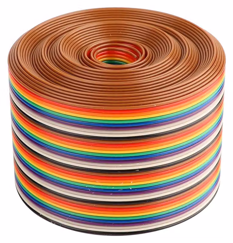 Cavo piatto a 40 poli, passo di 1,27 mm, larghezza di 5,08 cm, lunghezza 1 metro