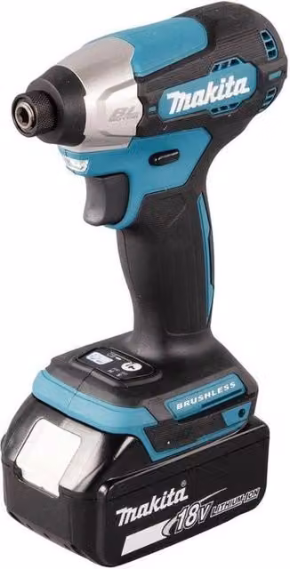 Makita DTD157Z LXT Avvitatore ad Impulsi Brushless 18V con Coppia di 140 Nm e 3000 rpm, Attacco 1-4'' (senza batteria)
