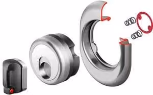 Disec Mr 500F Defender Cilindro Magnetico con 5CH in colore argento