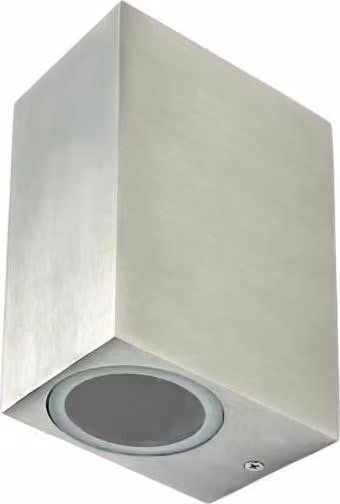 Applique da giardino Boston 2xGU10 IP44 acciaio inox Goldlux