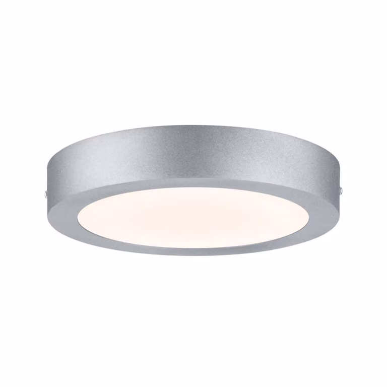 Paulmann SmartHome Zigbee, pannello LED Cesena, 225 mm, 13W, RGBW, 230V, colore: grigio opaco, materiale: plastica