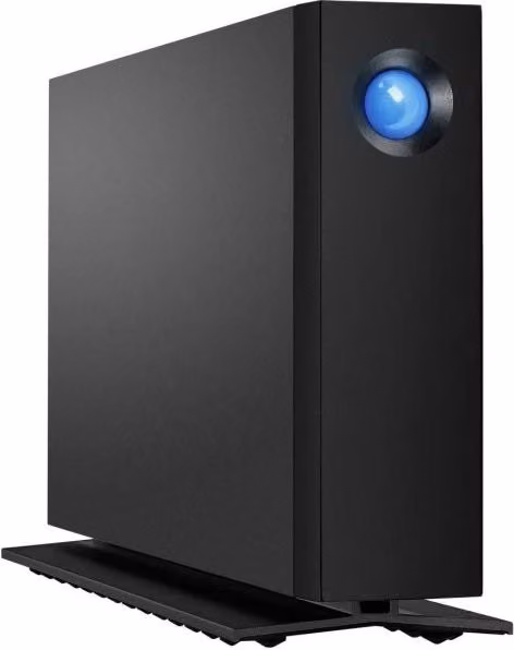 Hard Disk Esterno LaCie d2 Professional da 8 TB con connessione USB-C, Nero