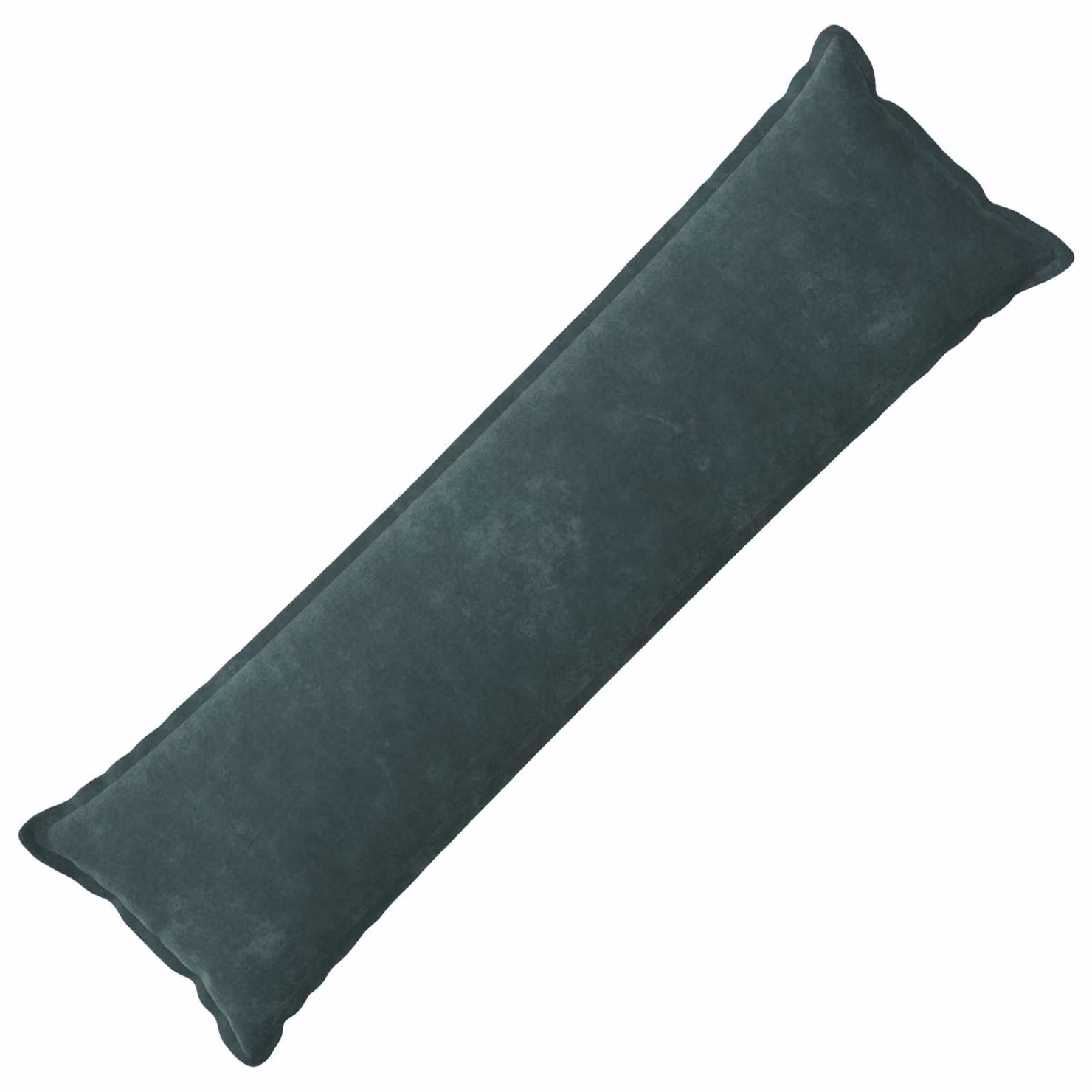 vidaXL Cuscino HOUTEN Blu mare 40 x 145 cm Fleece in microfibra