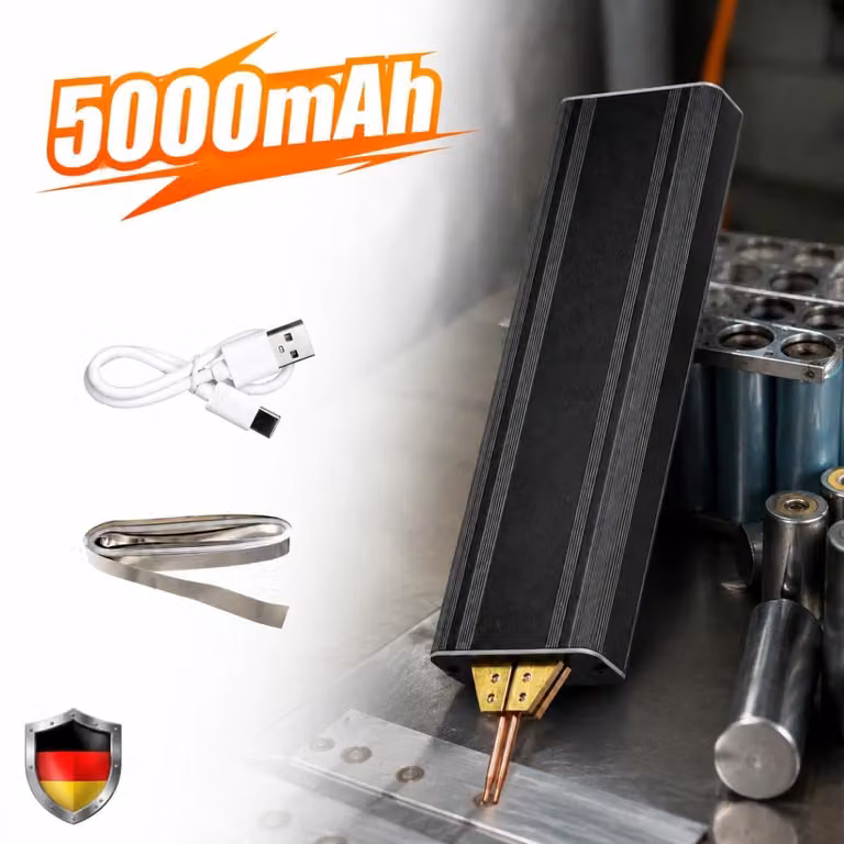 Saldatrice a punti "fai da te" per batterie 18650, con alimentazione a batteria da 5000 mAh