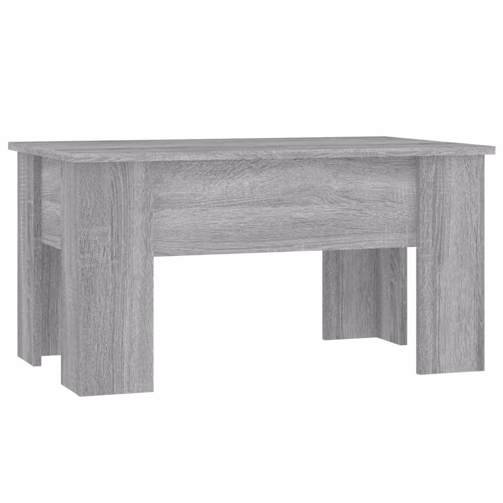 Tavolino da Salotto Grigio Sonoma 79x49x41 cm Legno Multistrato