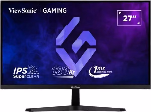 Monitor PC Viewsonic VX27G1-HD da 27 pollici Full HD LED Nero con pannello IPS e frequenza di 180 Hz