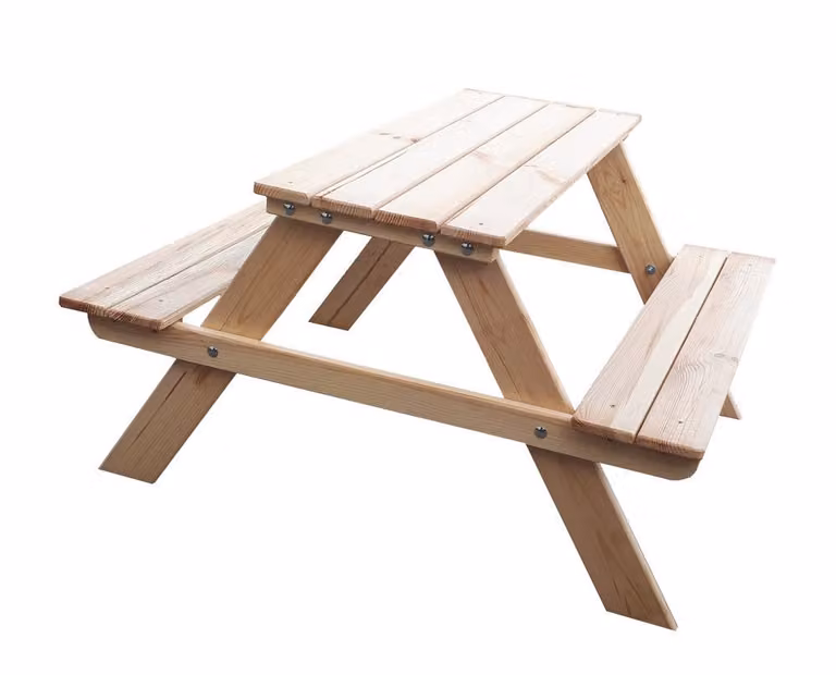 Set per bambini PIKNIK in legno naturale