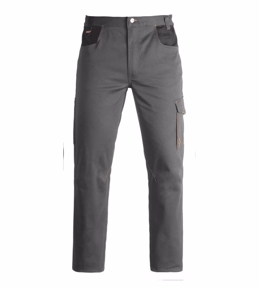 Kapriol Pantalone da lavoro elasticizzato grigio L resistente e pratico