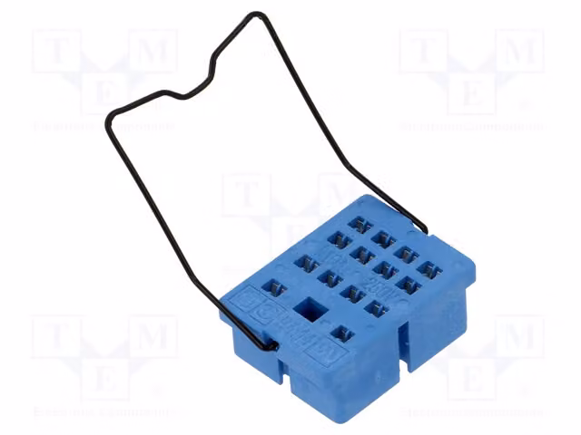 1x Zoccolo, 55,34, 10A, 14 pin, 250VAC. Montaggio: 94,14. Relè elettromagnetico - Z