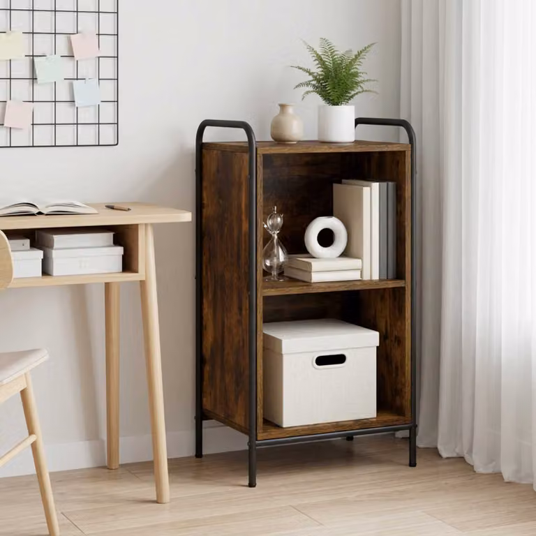 vidaXL Armadio per Libri 55,5 x 33 x 174 cm Legno ingegnerizzato