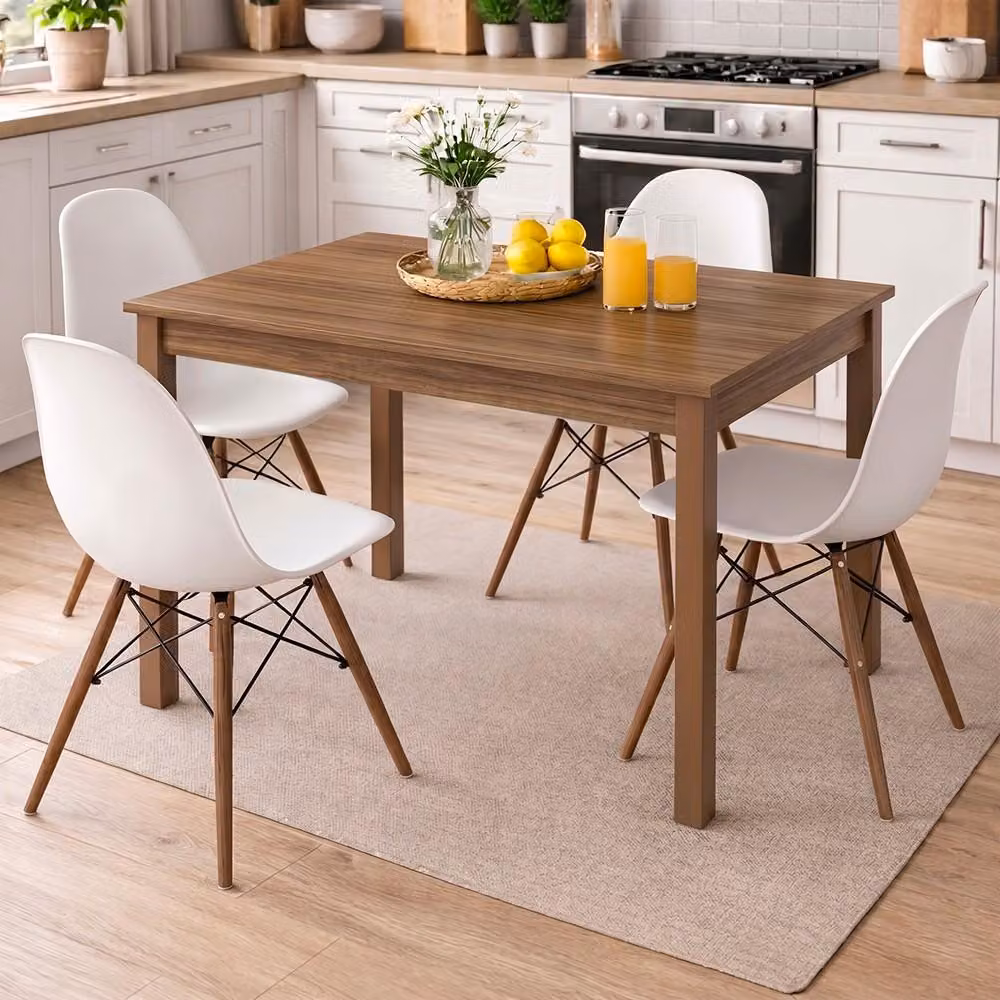 Tavolo Allungabile Firenze 110x70 cm Noce Naturale Italy