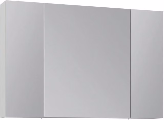 Mobile da bagno con specchio "Nuvola 100 v2" - 97 x 16 x 66 cm - Cashmere