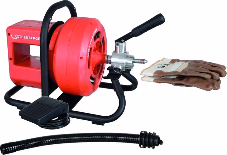 Macchina per la pulizia dei tubi a batteria RODRUM VarioClean per tubi di diametro 40-100 mm 1000003347