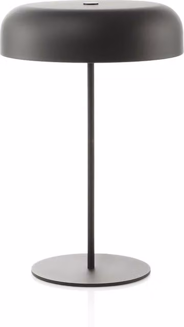 Lampada da tavolo ALTIRA nera in metallo con design moderno e paralume a cupola, attacco E14, H: 45 cm, L: 30 cm, P: 30 cm – 1