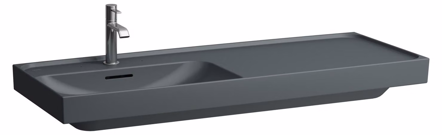 LAUFEN MEDA lavabo, encastrable, tablette à droite, 1200x460mm, 1 trou pour robinet, avec trop-plein, H8171107581041, H8171107581041