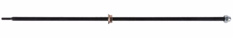 Asta di trazione M3 x 250 mm con dado di pressione