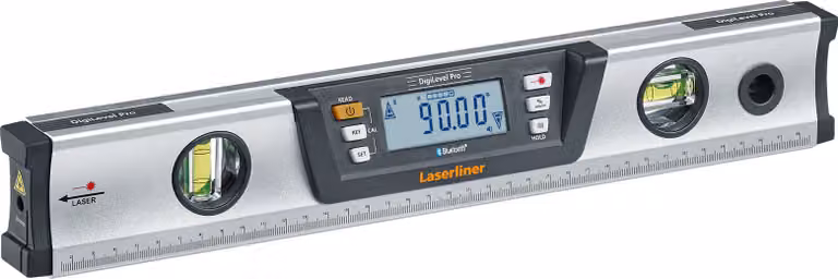 Laserliner DigiLevel Pro 40 081.270A Livella digitale con magnete 400 mm 90° 0,5 mm/m (081.270A)