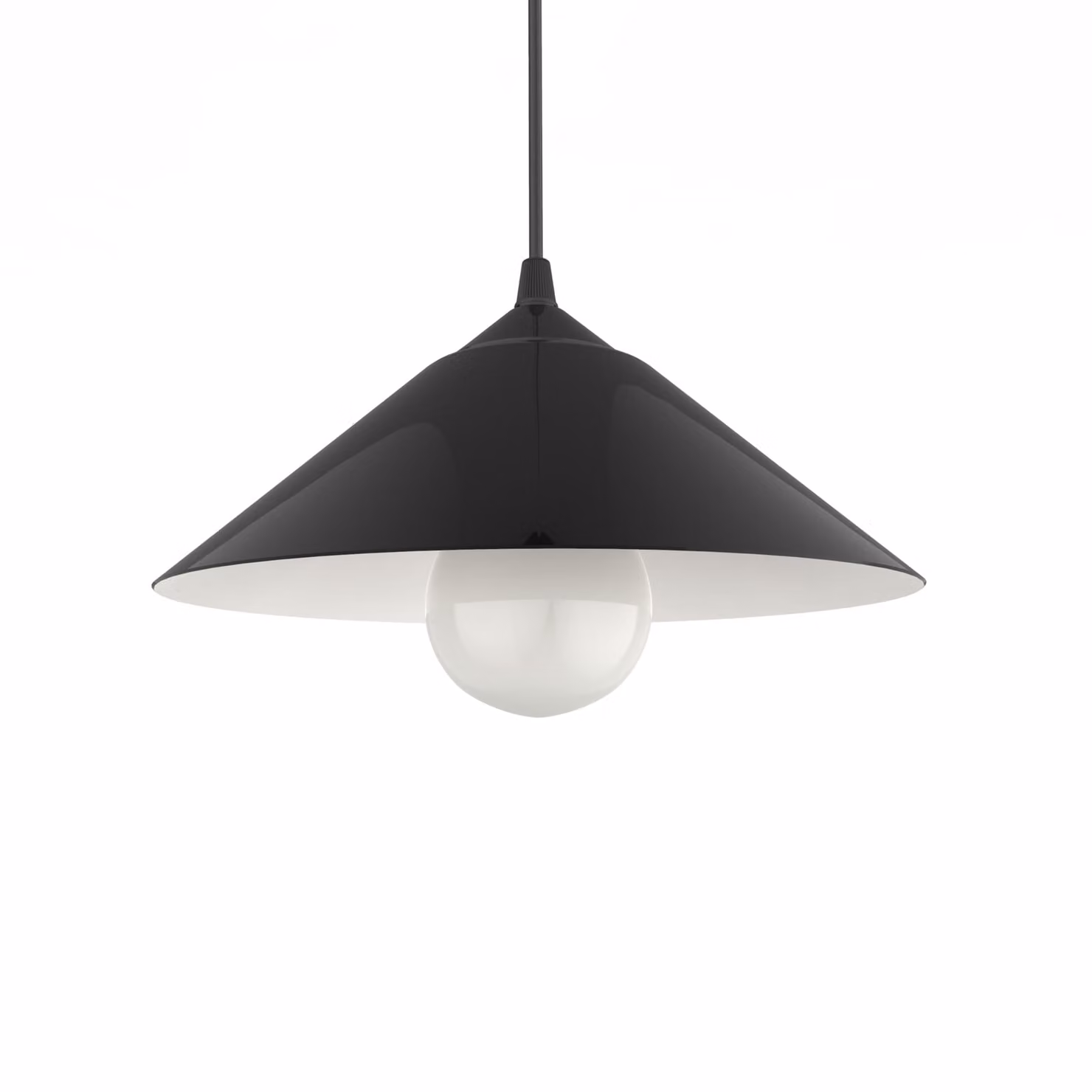 Lampada A Sospensione Chapeau Bicolore