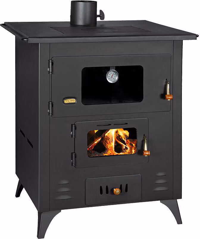 Cucina a legna e camino Prity FR 13,9kw.