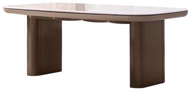 Stilvoller Esstisch aus hochwertigem Material im modernen Design
