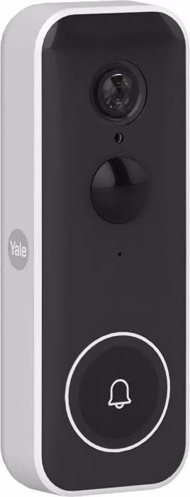 Yale Videocitofono intelligente, HD 1080p, campo visivo 154°, IP65, audio bidirezionale