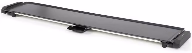 Piastra grill Teppan Yaki da 100 cm, priva di PFAS, 2000 W, in alluminio