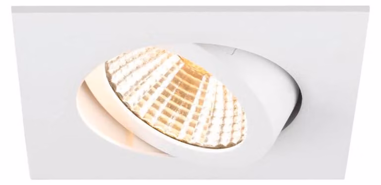SLV 1007427 NEW TRIA 68, plafoniera da incasso a LED, 1800-3000K, 38°, quadrata, bianca