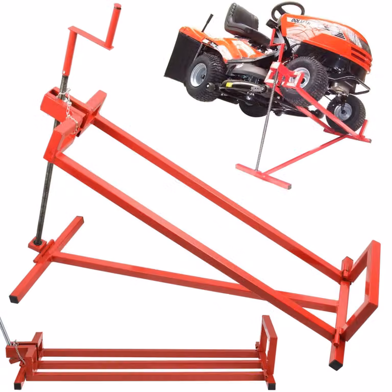 Dispositivo di sollevamento per tosaerba trattore, portata 400 kg