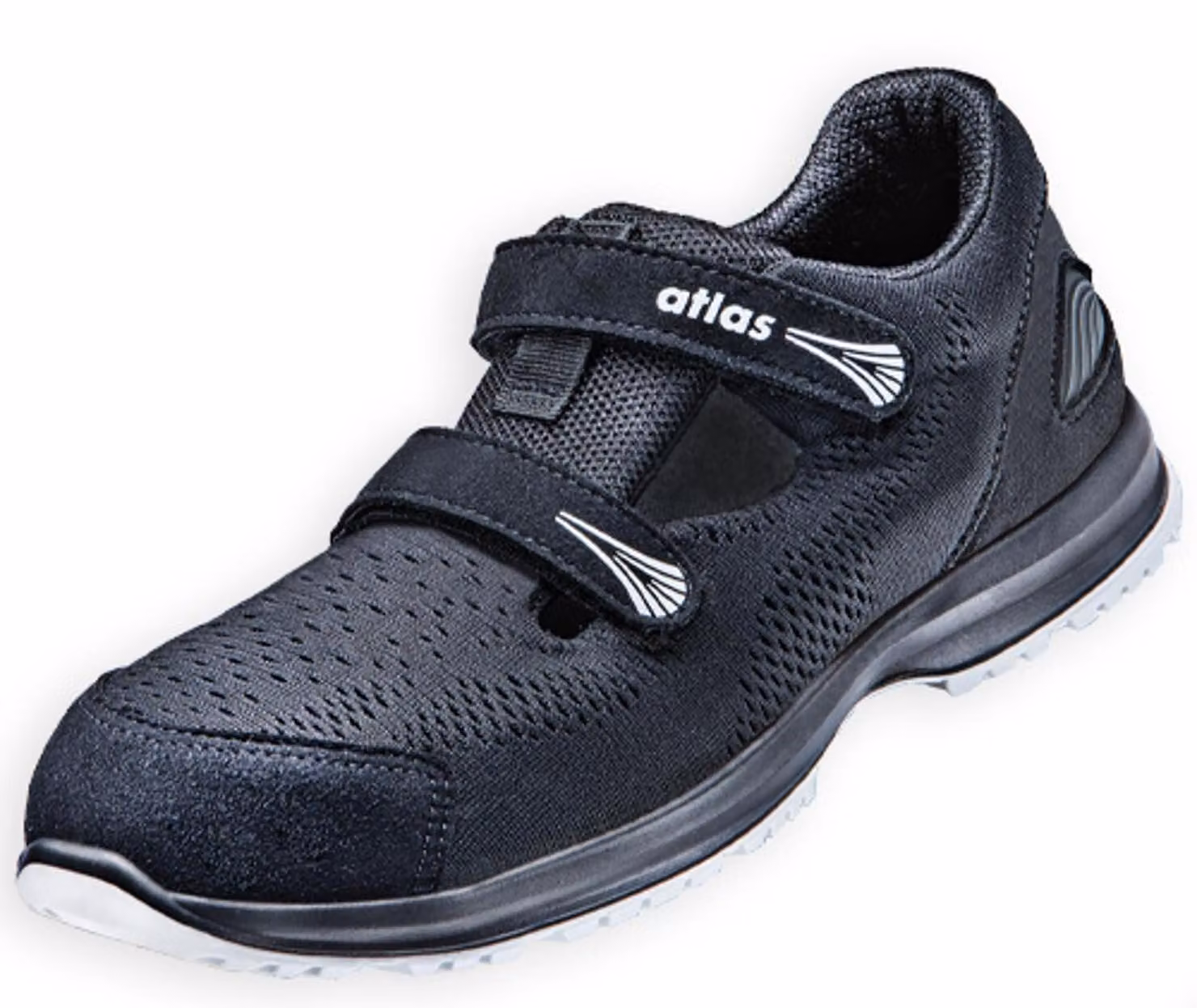 Sandalo di sicurezza Atlas GX 145 ESD S1P, taglia 39, nero/bianco