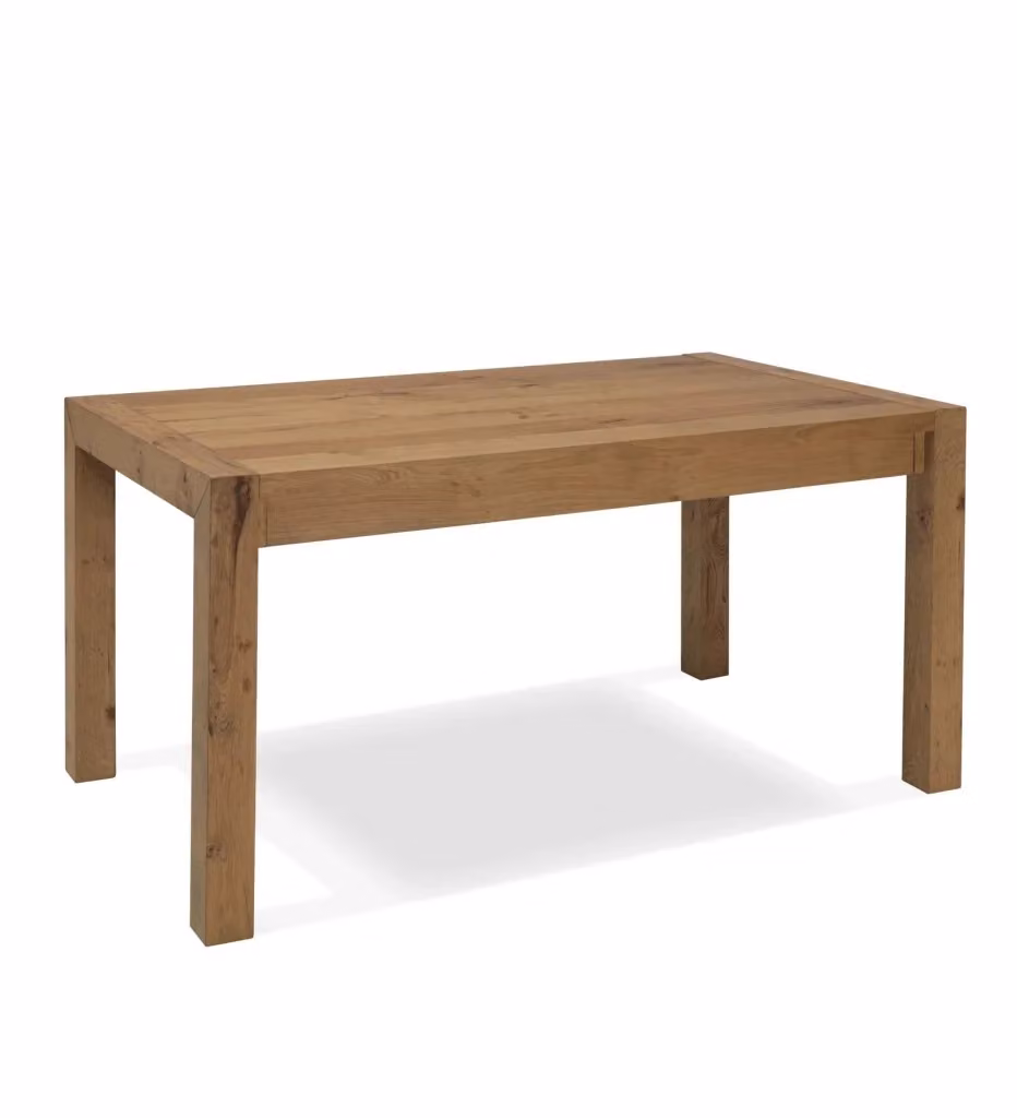 Tavolo da pranzo allungabile moderno in legno di rovere e frassia color marrone GIORDANOSHOP L/P/H: 160/240 x 90 x 76 cm – 2