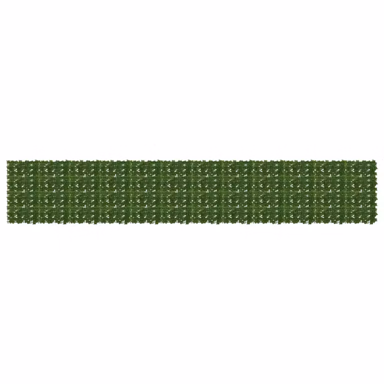 vidaXL Schermo per balcone con siepe artificiale verde L: 600 cm, H: 100 cm