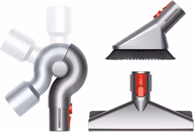 Dyson Kit di pulizia per arredamento color argento in plastica