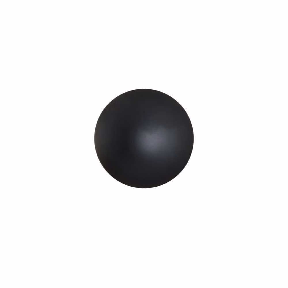 Plafone LED rotondo nero 6W, bianco caldo 570 lm, alluminio, dimensioni: 3,6 x 16 x 16 cm, IP20, Light Prestige