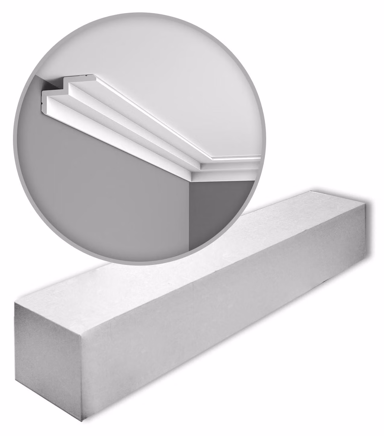 Cornici Orac Decor MODERN C390-box 1 cartone con 10 strisce decorative 20 m